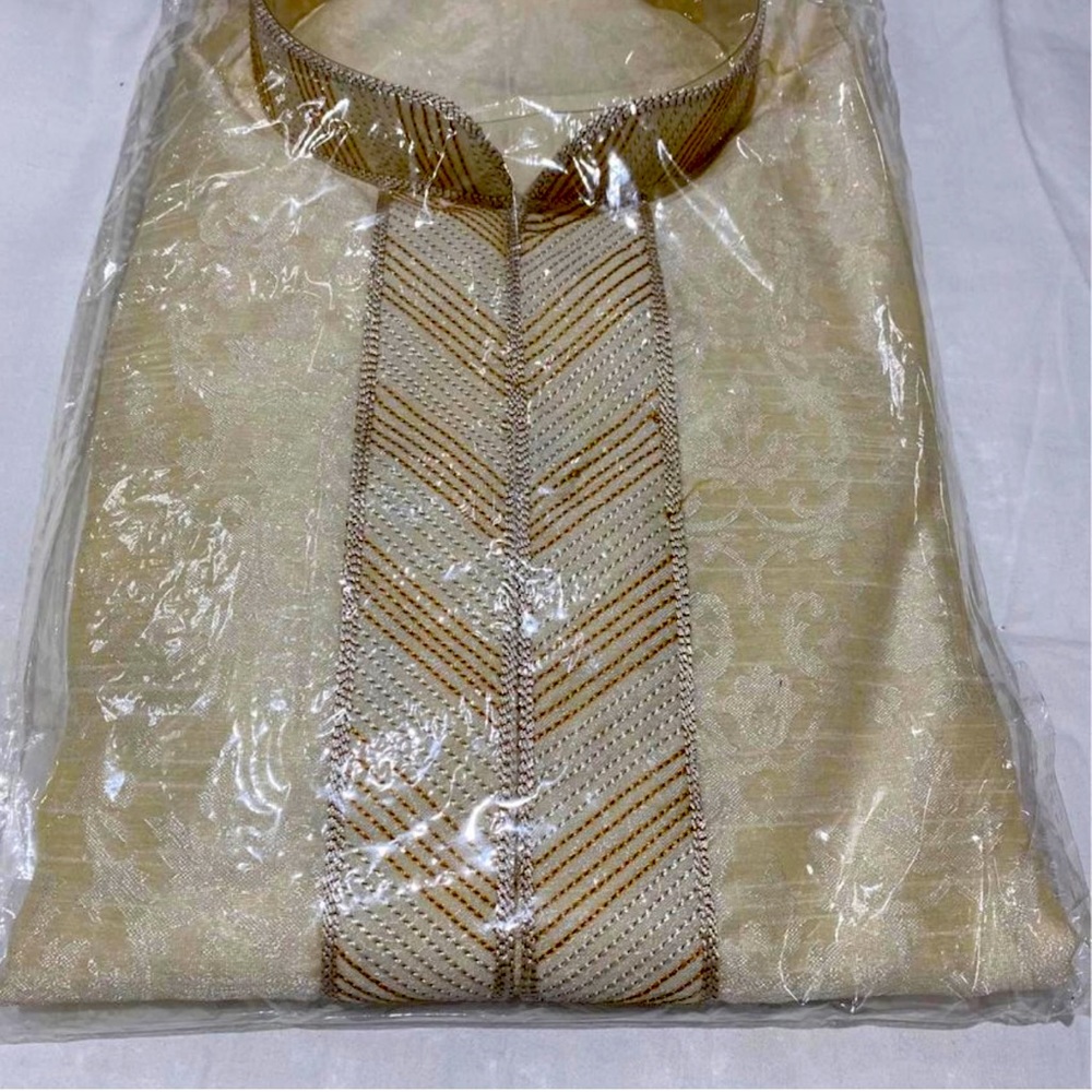 Cotton silk traditional outfit for men
